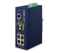PLANET IGS-5225-4P2S network switch Managed L2+ Gigabit Ethernet (10/100/1000) Power over Ethernet (PoE) Blue