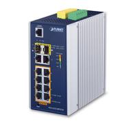 Planet IGS-5225-8P2T2S IP30 Industrial L2+/L4 8-Port