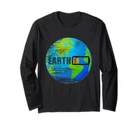 Planet in Peril: Humorous Climate Alert Tee T-shirt Long Sleeve T-Shirt