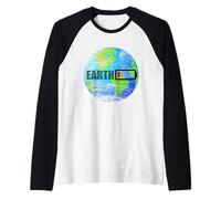 Planet in Peril: Humorous Climate Alert Tee T-shirt Raglan Baseball Tee