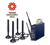PLANET Industrial 5G NR Cellular gateway/controller 10. 100. 1000 Mbit