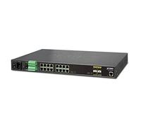 Planet Ip30 19 Rack Mountable Ind L2+/L4 Managed Ethernet Switch, Igs-5225-16T4S (L2+/L4 Managed Ethernet Switch 16 1000T + 4 100/1000X Sfp Ÿ(-40-75 C, AC + 2 Dc, Dido, Erps Ring, 158) 8))