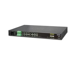 Planet Ip30 19 Rack Mountable Ind L2+/L4 Managed Ethernet Switch, Igs-5225-16T4S (L2+/L4 Managed Ethernet Switch 16 1000T + 4 100/1000X Sfp Ÿ(-40-75 C, AC + 2 Dc, Dido, Erps Ring, 158) 8))