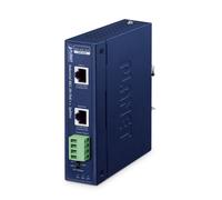 PLANET IP30 Industrial Single-Port 10Gbps 802.3bt PoE++ Splitter 24 V