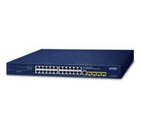 PLANET IPv4/IPv6. 24-Port Managed L2/L4 Gigabit Ethernet (10/100/1000)