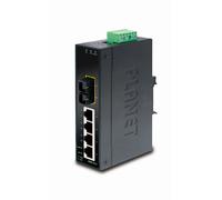 Planet ISW-511T network switch No managed L2 Fast Ethernet (10/100) Black