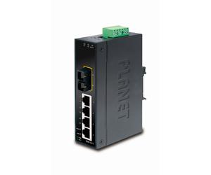 Planet ISW-511T network switch No managed L2 Fast Ethernet (10/100) Black