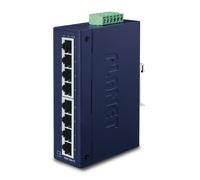 PLANET ISW-801T network switch Unmanaged L2 Fast Ethernet (10/100) Blue