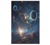 Planet Jigsaw Puzzle for Adults 1000 Piece for Kids Age 12 Years Up Woodiness Puzzles Educational Game 78×53cm