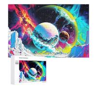 planet jigsaw puzzles 1000 pcs,puzzles for adults kids frozen wasteland great gifts challenge toy home decoration for educational games gifts.