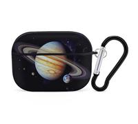 Planet Jupiter AirPods Pro Protective Case Cute Earphone Protective Covers with Keychain Ring - Compatible with AirPod Pro 2nd / 1st Generation