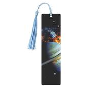 Planet Jupiter Metal Bookmarks with Tassel,Cool Book Markers for Reading Women, Men,Aluminum Hanging Ornament Fancy Handmade Craft Reading Accessories Gift for Book Lovers M