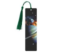Planet Jupiter Metal Bookmarks with Tassel,Cool Book Markers for Reading Women, Men,Aluminum Hanging Ornament Fancy Handmade Craft Reading Accessories Gift for Book Lovers M