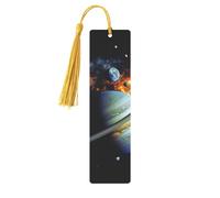Planet Jupiter Metal Bookmarks with Tassel,Cool Book Markers for Reading Women, Men,Aluminum Hanging Ornament Fancy Handmade Craft Reading Accessories Gift for Book Lovers M