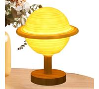 Planet Light, Moon Galaxy Light | Creative Planet 3D Table Lamp - Globe Night Light, Bedside Table Lamp, Desk Lamp for Bedroom, Night Light with Solar System