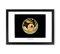 Planet Mars by E. L. Trouvelot Framed Print | A2 Black Framed Wall Art | Ready to Hang | Modern Space Picture | Living Room Bedroom Lounge Office