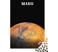 Planet Mars Space 1000 Piece Jigsaw, 52x38cm/1000pcs