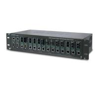 PLANET MC-1500R 15-Slot 19" Media Converter Chassis with Redundant Power Option