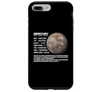 Planet Mercury Facts Space Explorer Astronomy Infographic Case for iPhone 7 Plus/8 Plus