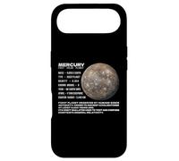 Planet Mercury Facts Space Explorer Astronomy Infographic Case for iPhone Air