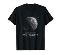 Planet Mercury Orbit Space Celestial Chart Value Graphic T-Shirt