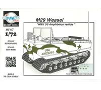 Planet Models 1/72 (20mm) M29 Weasel Tracked Vehicle