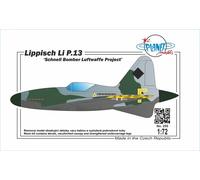 Planet Models 129-PLT255 - 1/72 Lippisch Li P.13 Fast Bomber Luftwaffe Project