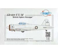 Planet Models 258 1:72 Gloster F.5/34 British Fighter Prototype