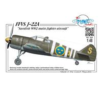 Planet Models 264 1:48 FFVS J-22A 'Swedish WWII Main Fighter Aircraft'