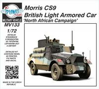 Planet Models MV133 - 1/72 Morris CS9 British Light Armored Car ‘North African