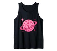 Planet of Infinite Love and Cosmic Hearts Tank Top