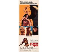 Planet of the Apes 1968 2 RED118 A4 Poster on Photo Paper - Borderless Movie Art Cult Film Images Classic Iconic 70s 80s 90s Vintage Retro Home Wall Decor Pictures Printing Modern Artwork Aesthetic R