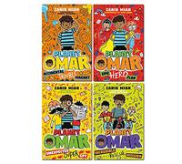 Planet Omar 4 Book Set Collecton By Zanib Mian (Epic Hero, Accidental Trouble, Unexpected Super Spy ,Incredible Rescue Mission)