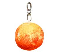 Planet Ornament - Plush Solar Pendant | Plush Space Charm - Simulated Texture of Earth, Moon, Mars, Mini Eight Worlds, Decoration Accessory, Handbag Use, A