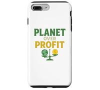 Planet Over Profit - Earth Over Money Eco Activist Case for iPhone 7 Plus/8 Plus