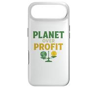 Planet Over Profit - Earth Over Money Eco Activist Case for iPhone Air