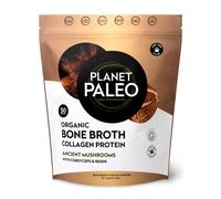 Planet Paleo Organic Ancient Mushrooms Bone Broth Collagen Protein - 450g Powder