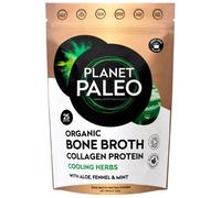 Planet Paleo Organic Bone Broth Collagen Protein Cooling Herbs 225g