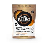 Planet Paleo Organic Bone Broth Collagen Protein Golden Turmeric 225g