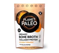 Planet Paleo Organic Golden Turmeric Bone Broth Collagen Protein - 225g Powder