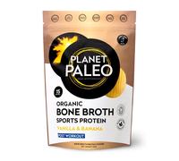 Planet Paleo Organic Vanilla & Banana Bone Broth Sports Protein - 240g Powder