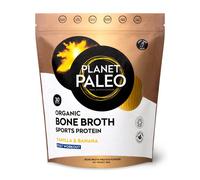Planet Paleo Organic Vanilla & Banana Bone Broth Sports Protein - 480g Powder