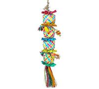 Planet Pleasures Flower Tower Bird Toy, Medium