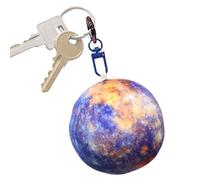Planet Plush, 7.5 cm Plush Solar System Pendant, Imitation Planet Plush Toys, for Handbags, Coin Purses, Jewellery, Wallets, Backpacks, Women, Men, Girls, , Siehe Beschreibung, See description