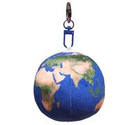 Planet Plush - 7.5cm Soft Padded Pendant Hanging Planet Decor Soft | for Handbag Purse Jewelry Handbag Backpack Women Men Girls, Light Blue Earth, voir description, See description
