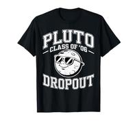 Planet Pluto Class of '06 Dropout Retro Astronomy Humor T-Shirt