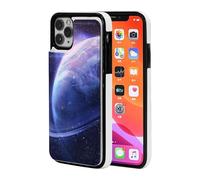 Planet Printed Phone Cases for iPhone 11 Pro Max Wallet Case 6.5-inch, Magnetic Clasp Flip Leather Shockproof Phone Case Cover with Card Slots Holder