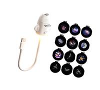 Planet Projection Night Lamp Led Atmospheres Projection Light 360 Degree Rotating LED Planet Projector Lamp Enduring USB Direct Insertion Light