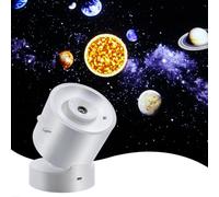 Planet Projector Night Light for Bedroom,Ceiling Projector Lamp with Bluetooth Speaker,White Noise,Timer,Rechargeable Star Mood Light for Party,Gift,Adults Kids