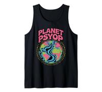 Planet Psyop Conspiracy UFO Alien Abduction Secret Agenda Tank Top